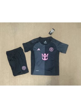 Inter Miami Auswärts Trikotsatz für Kinder 2025-26 Kurzarm (+ Kurze Hosen)